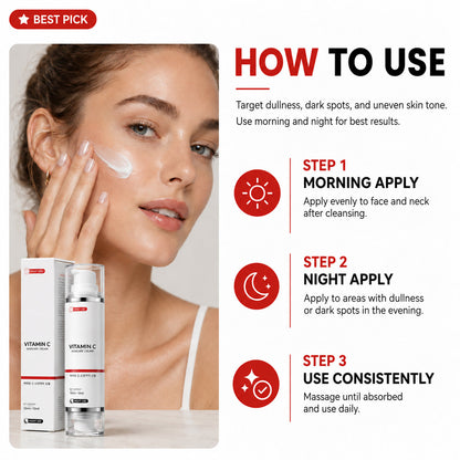 Dual Chamber Vitamin C Skincare Cream