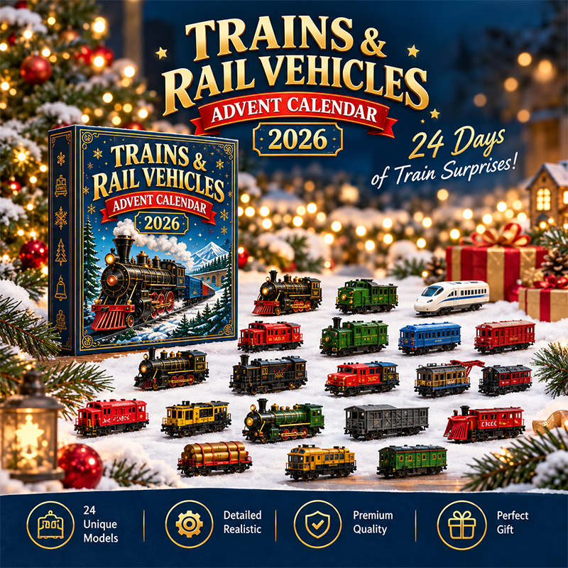 🚂Trains & Rail Vehicles Advent Calendar 2026