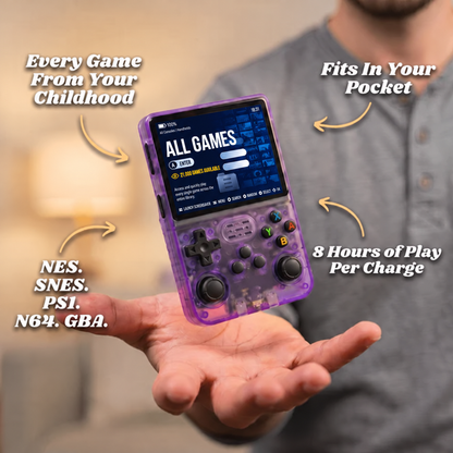 CurveveraMax Pro 2.0 — R36S Retro Handheld Console