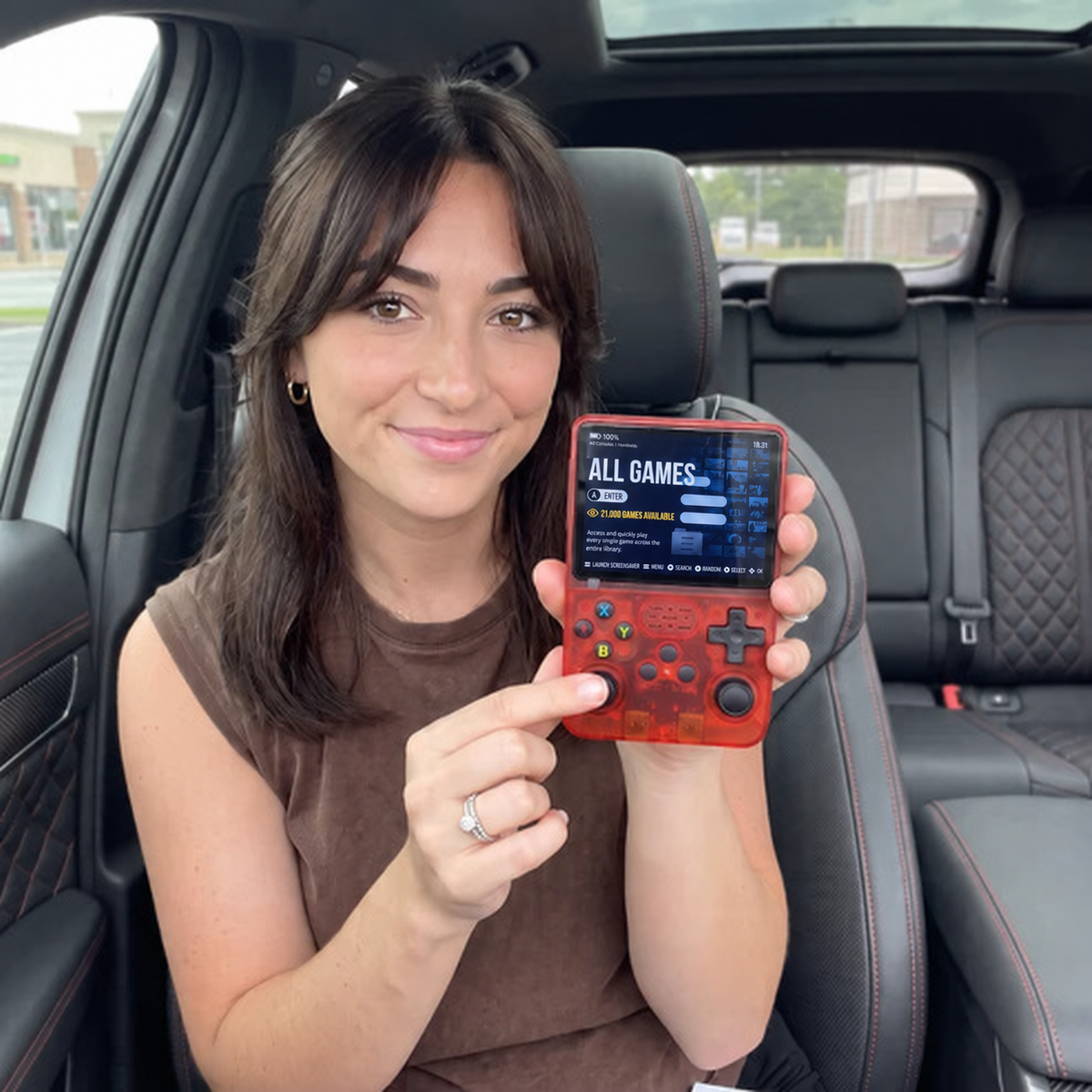 CurveveraMax Pro 2.0 — R36S Retro Handheld Console