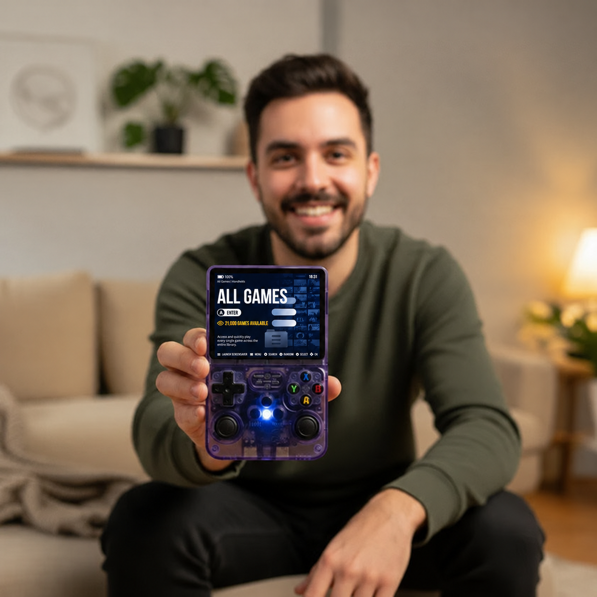 CurveveraMax Pro 2.0 — R36S Retro Handheld Console