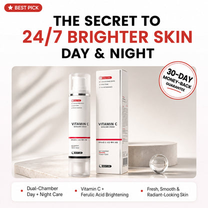 Dual Chamber Vitamin C Skincare Cream
