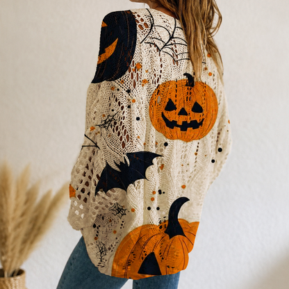 Women's Halloween Knit Sweater Top