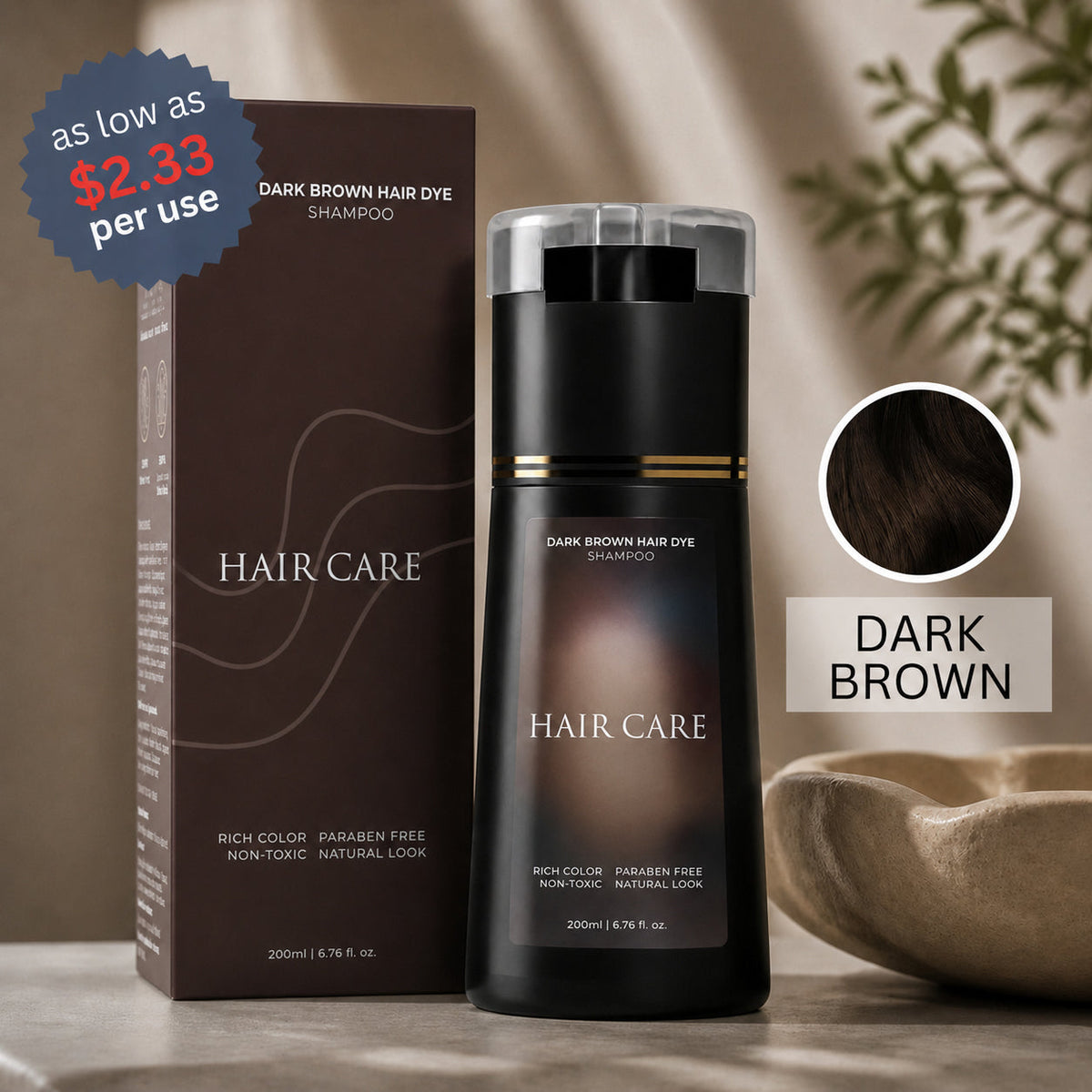 tryskintle Instant Dye Shampoo
