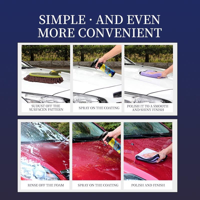 CurveveraMax Car Nano quick-coat restore-Coating Spray
