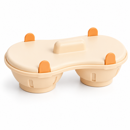 🍳⚡Dual-Compartment Microwave Egg Poacher | Cook Two Poached Eggs Quickly⏱️