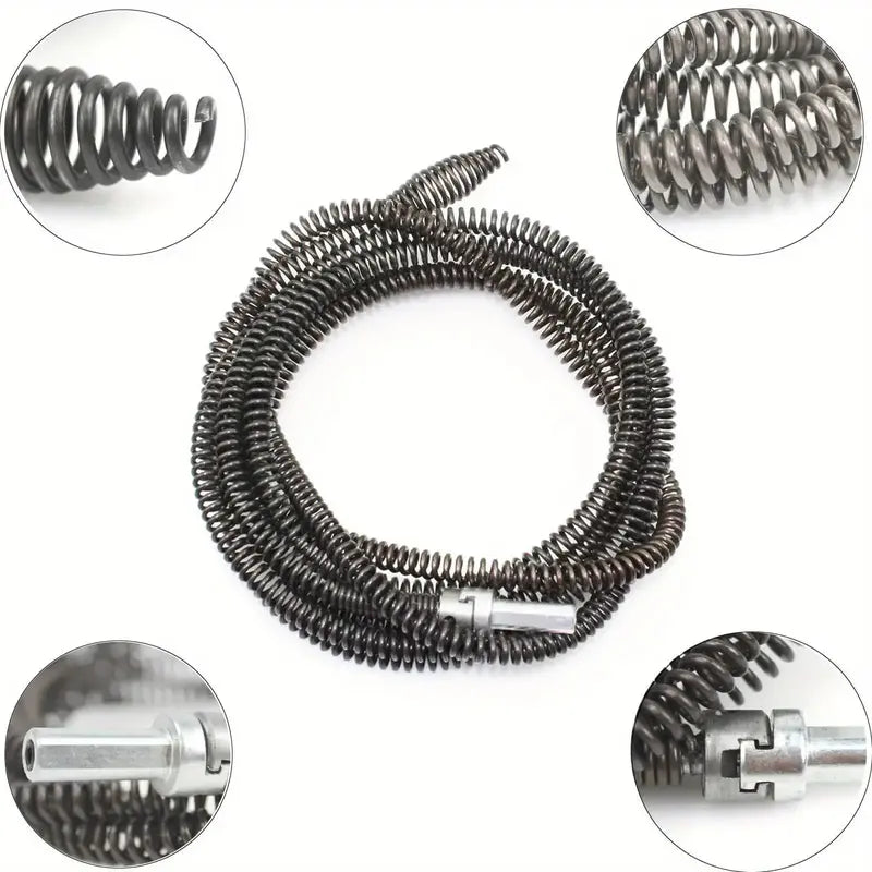 🔥Electric Pipe Dredging Device without Machine, 1 Count Toilet Clog Dredging Tool, Kitchen Sewer Dredging Tool, Bathroom & Toilet Cleaning Supplies, Plumbing Tool