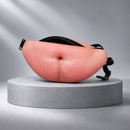 Funny Belly Bag – Realistic Big Belly Novelty Waist Bag