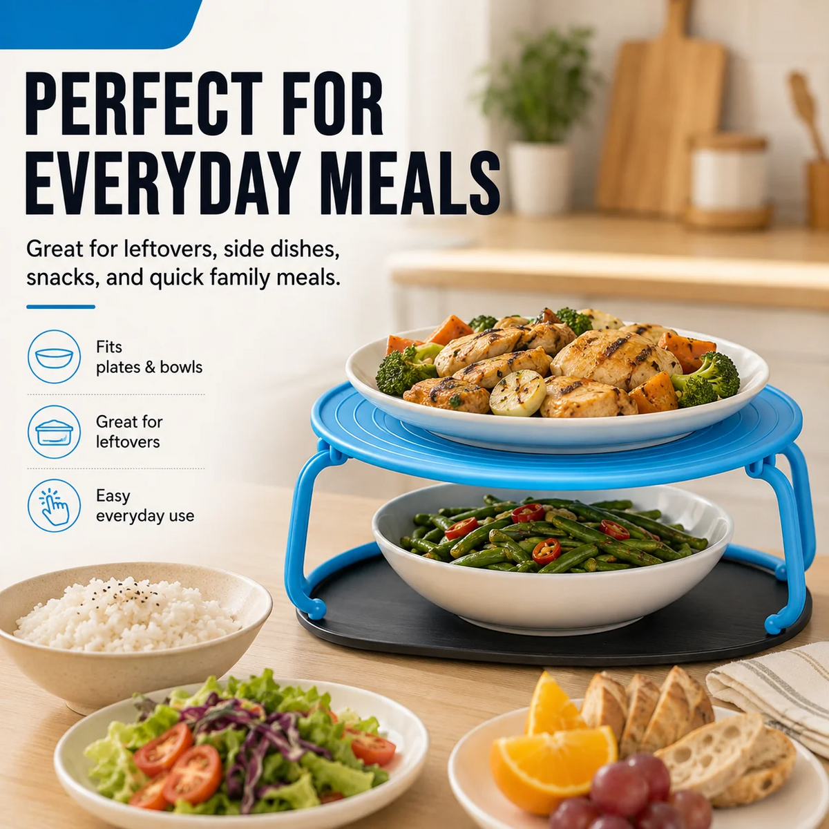 ⏰Microwave Folding Tray