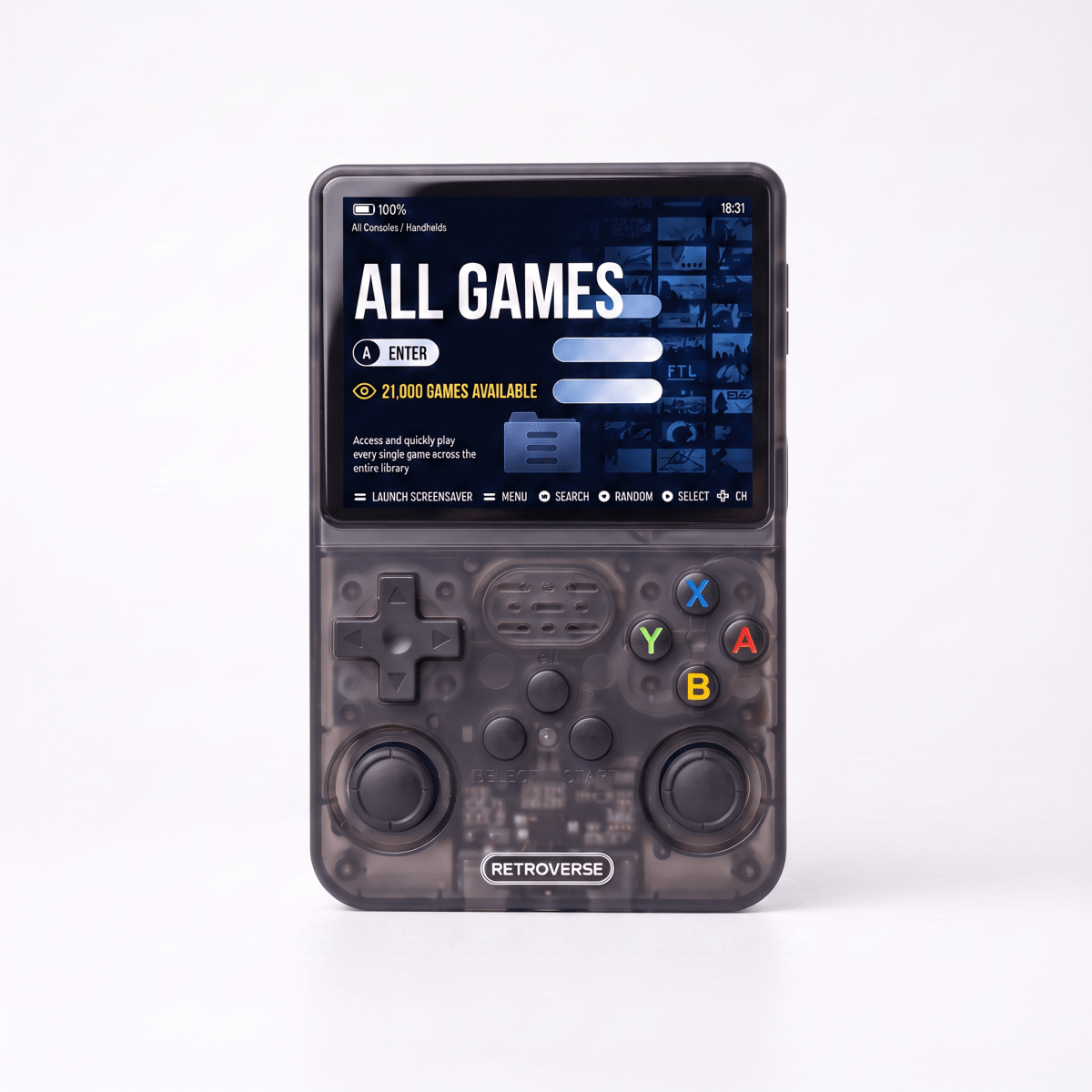 CurveveraMax Pro 2.0 — R36S Retro Handheld Console