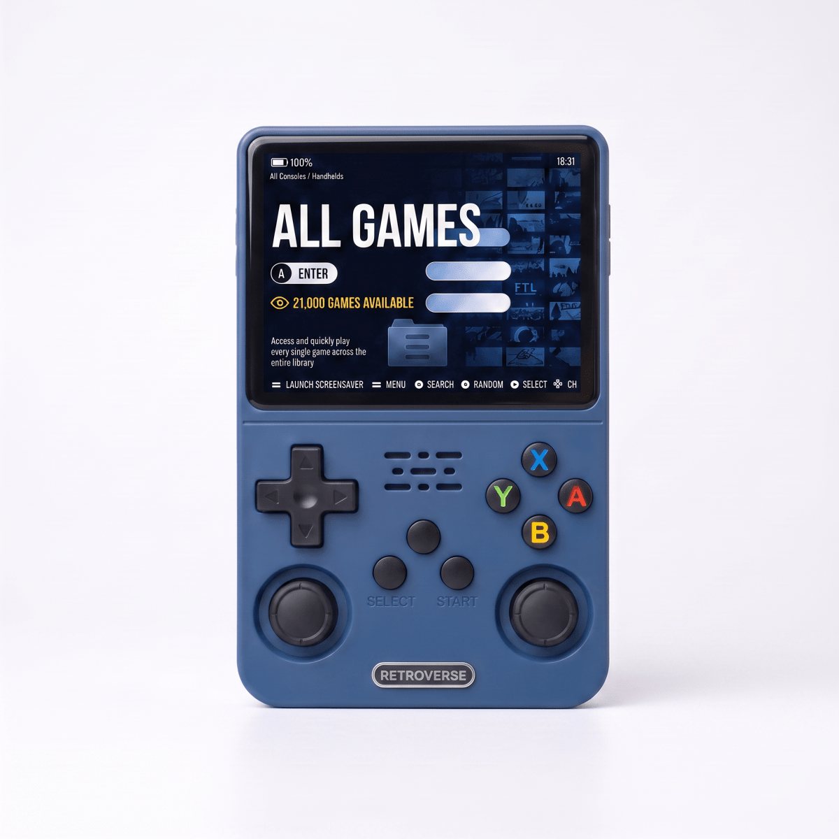 CurveveraMax Pro 2.0 — R36S Retro Handheld Console