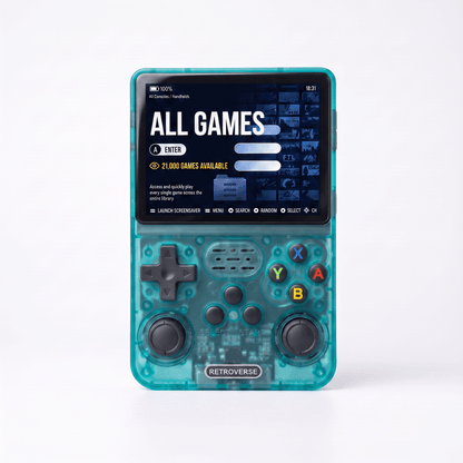 CurveveraMax Pro 2.0 — R36S Retro Handheld Console