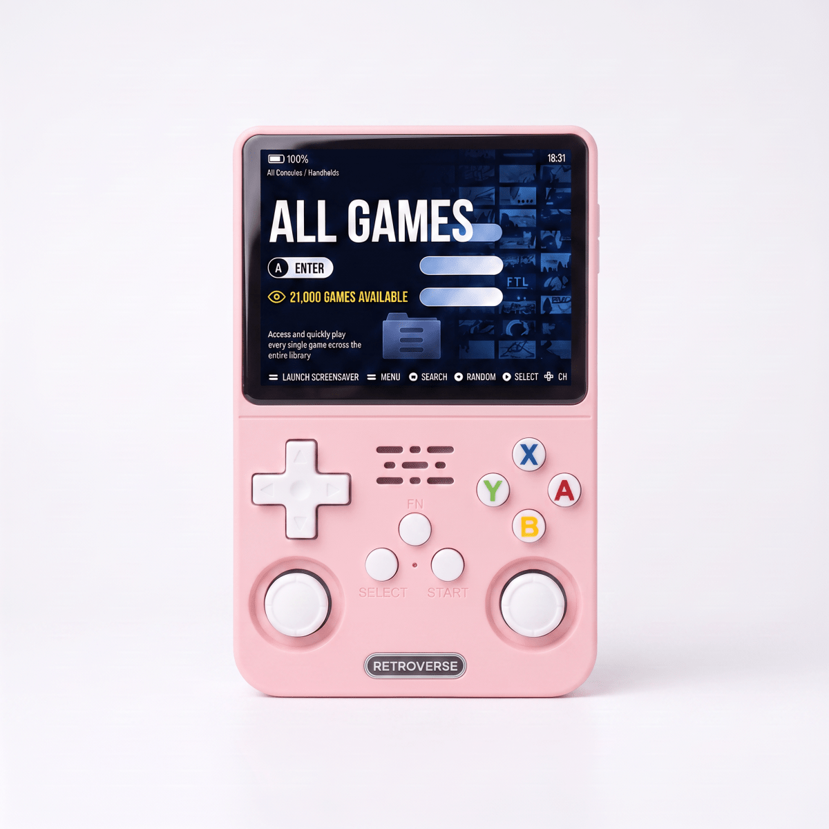 CurveveraMax Pro 2.0 — R36S Retro Handheld Console