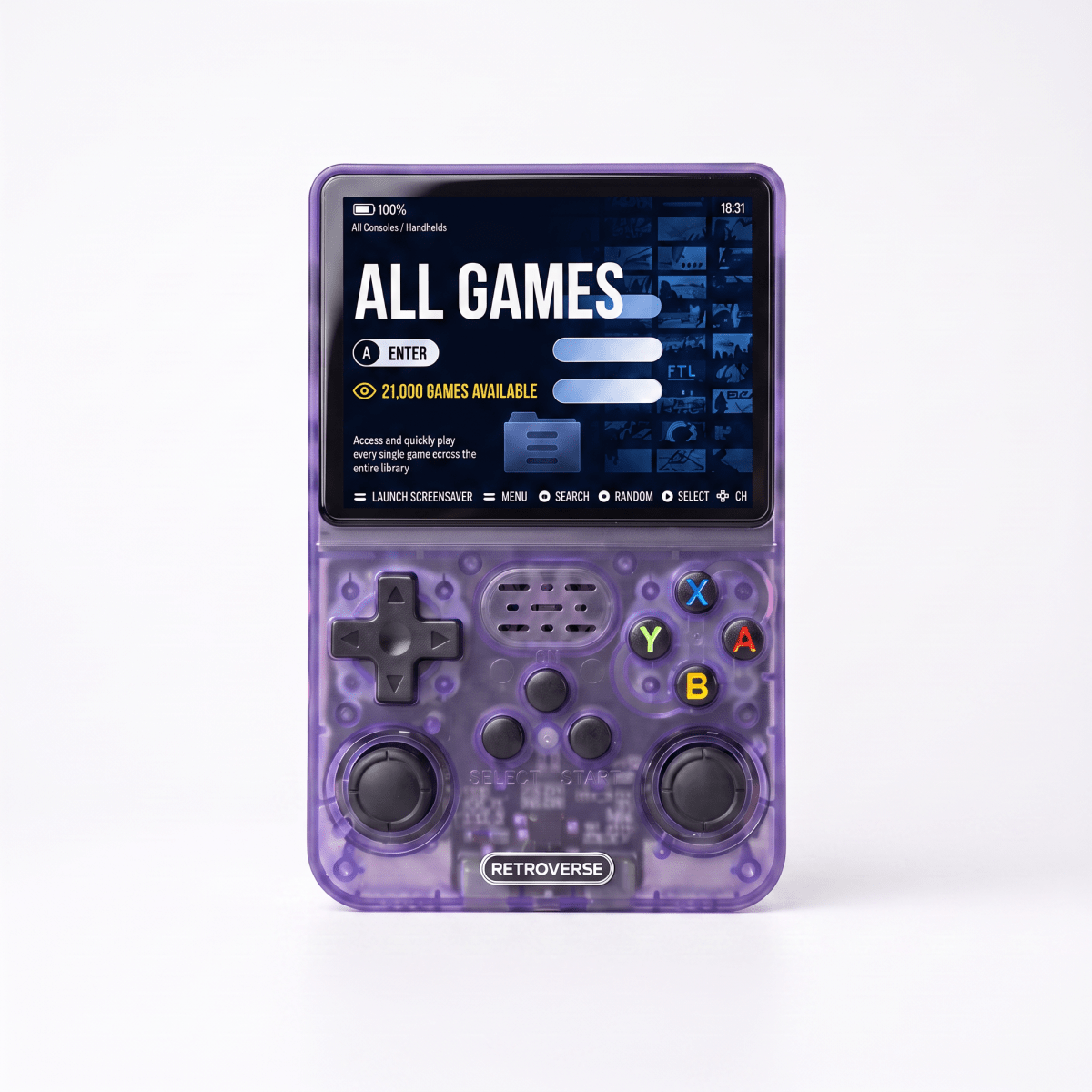 CurveveraMax Pro 2.0 — R36S Retro Handheld Console
