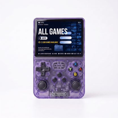 CurveveraMax Pro 2.0 — R36S Retro Handheld Console