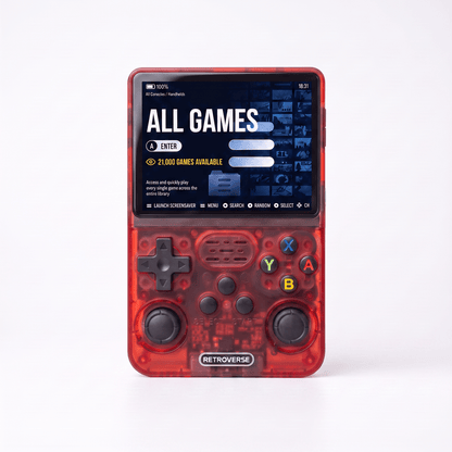 CurveveraMax Pro 2.0 — R36S Retro Handheld Console