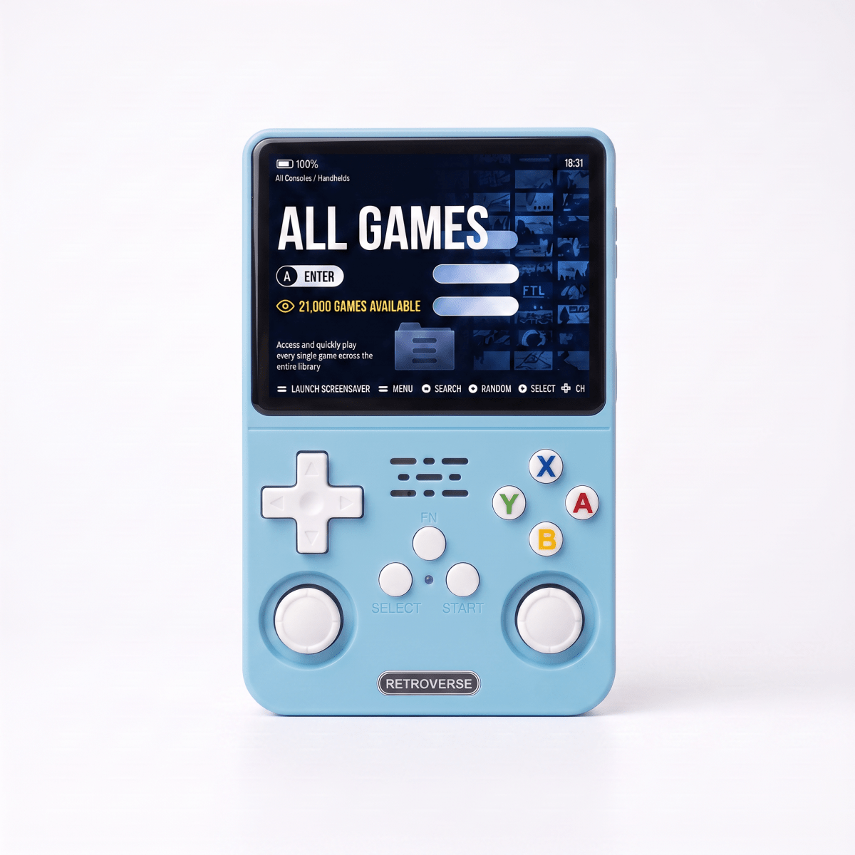 CurveveraMax Pro 2.0 — R36S Retro Handheld Console