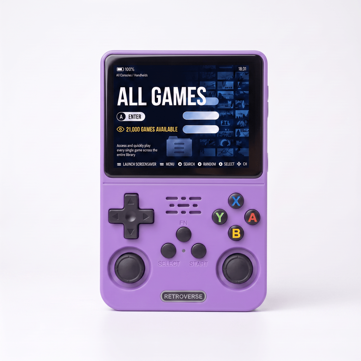 CurveveraMax Pro 2.0 — R36S Retro Handheld Console