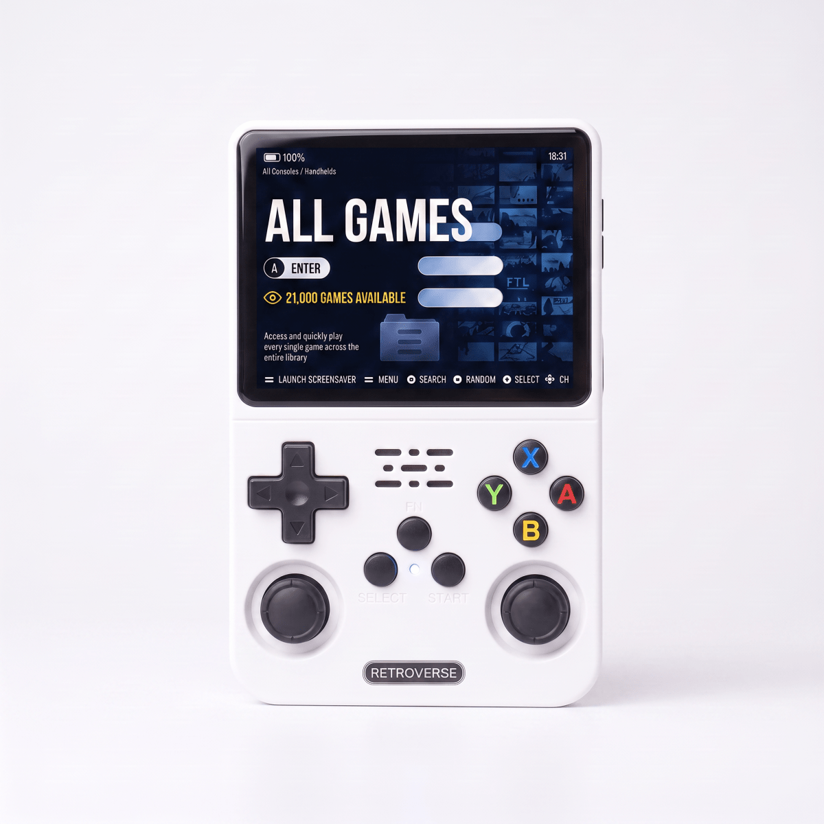 CurveveraMax Pro 2.0 — R36S Retro Handheld Console