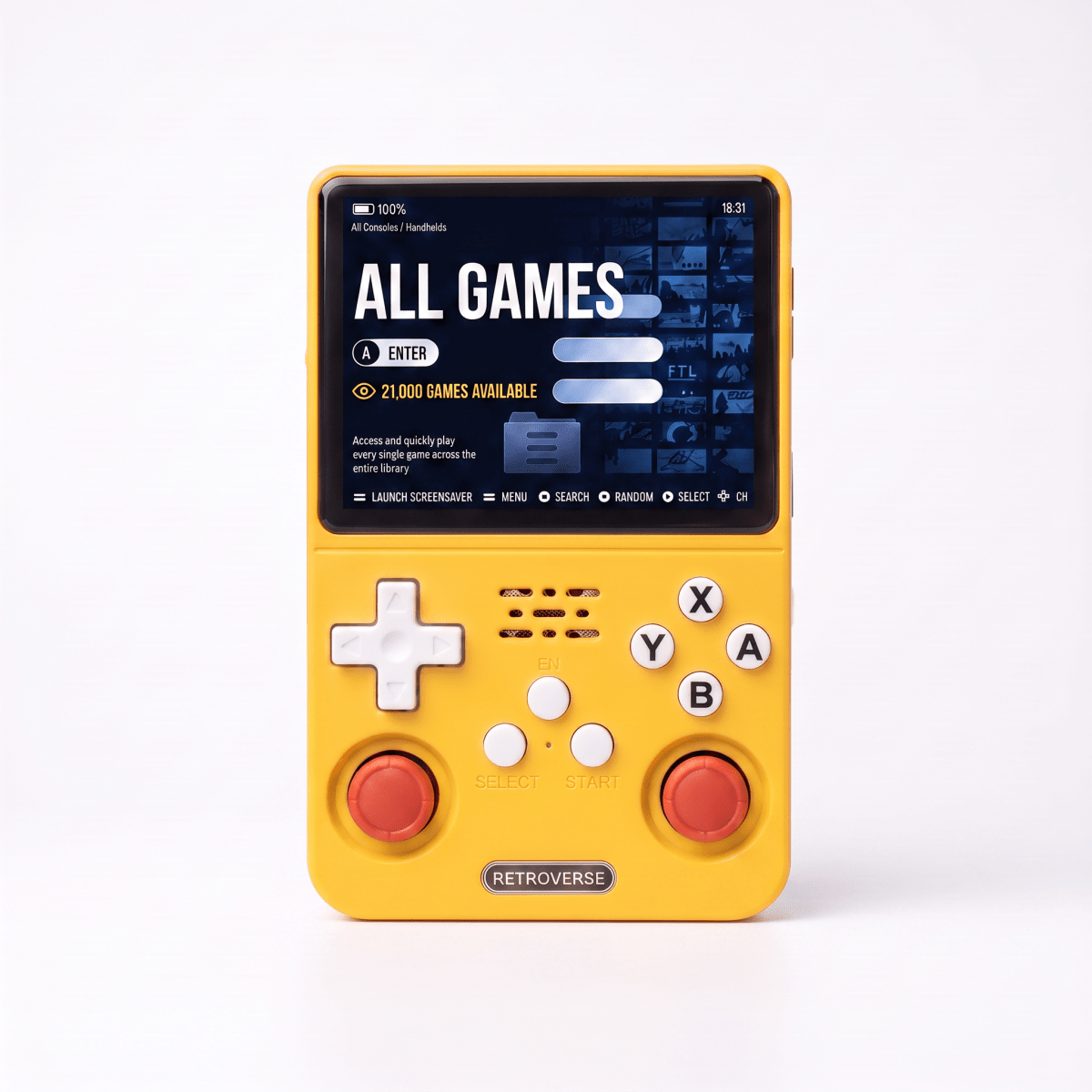CurveveraMax Pro 2.0 — R36S Retro Handheld Console