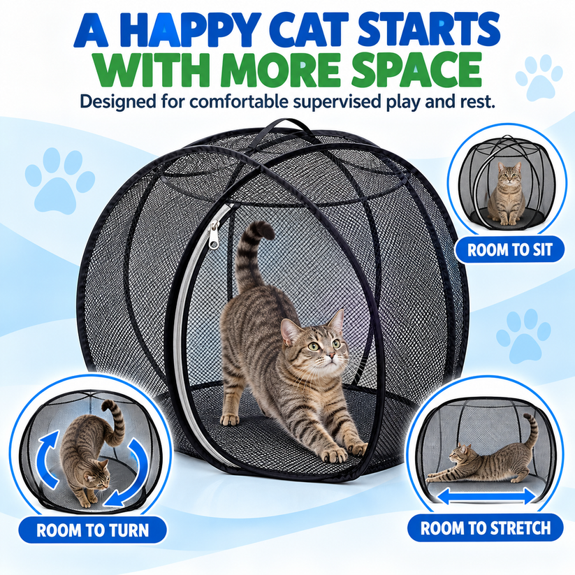 RollyCat Play Pen