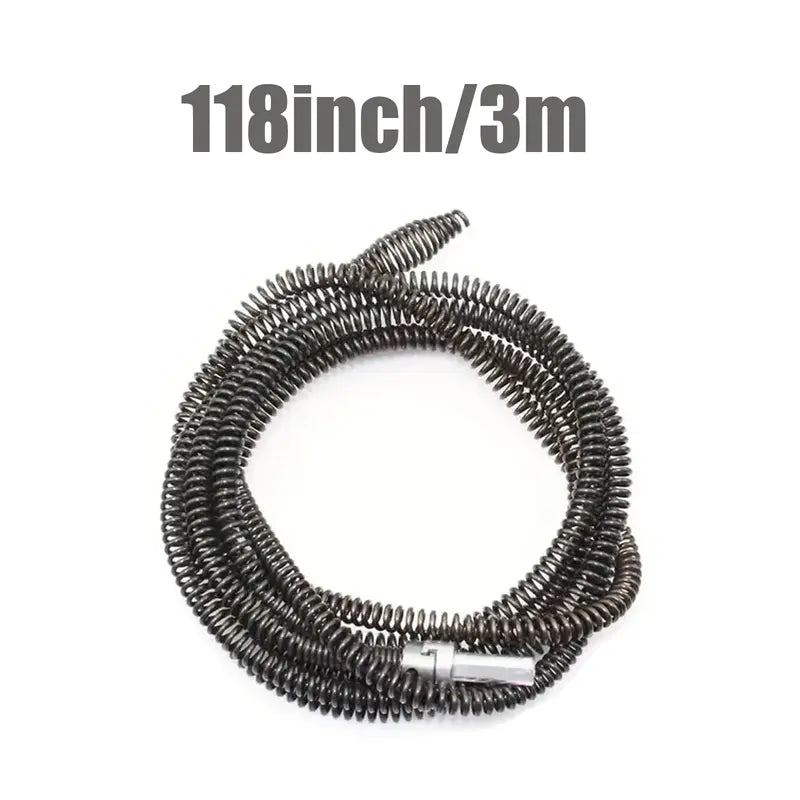 🔥Electric Pipe Dredging Device without Machine, 1 Count Toilet Clog Dredging Tool, Kitchen Sewer Dredging Tool, Bathroom & Toilet Cleaning Supplies, Plumbing Tool