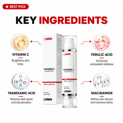 Dual Chamber Vitamin C Skincare Cream