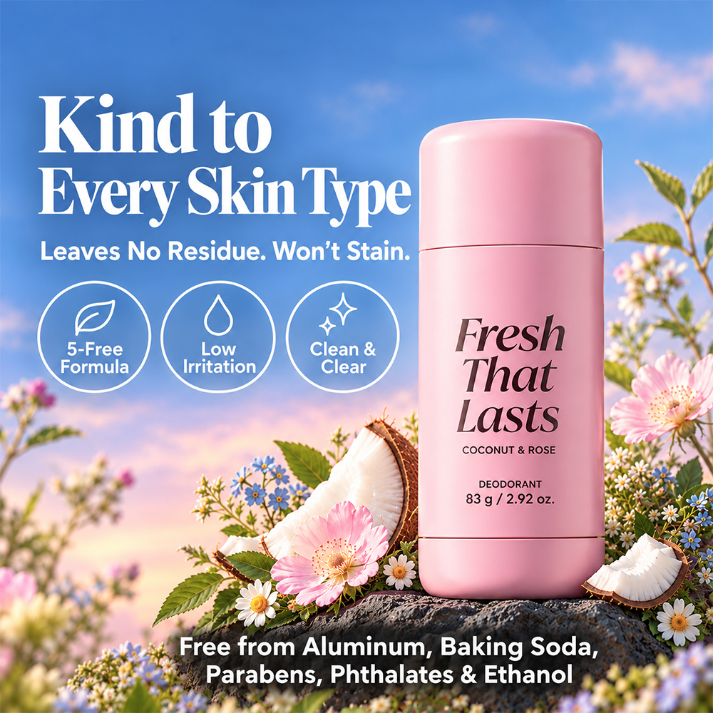 Deodorant Coconut & Rose Fresh That Lasts