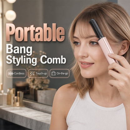 Mini Curlers Portable Bang Styling Comb