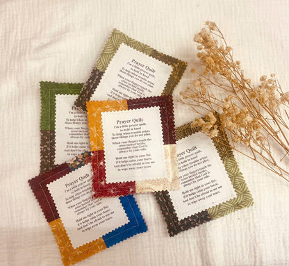 Prayer Hug™Pocket Quilt – a four-inch hug from God
