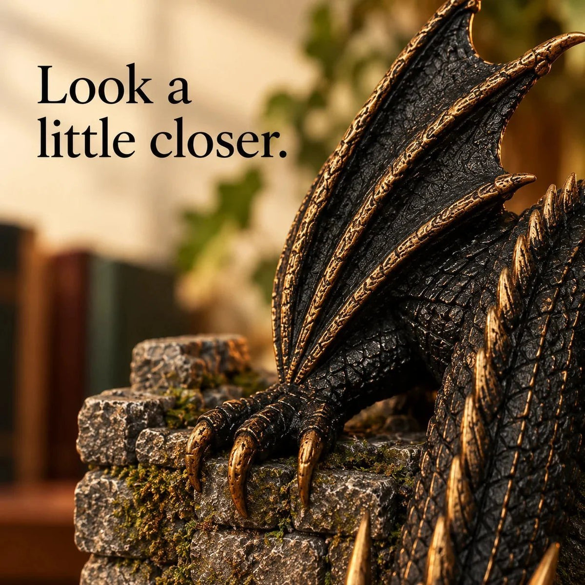 🐉 Dragon Humidifier with Flame Effect – Fantasy Magic for Your Reading Nook