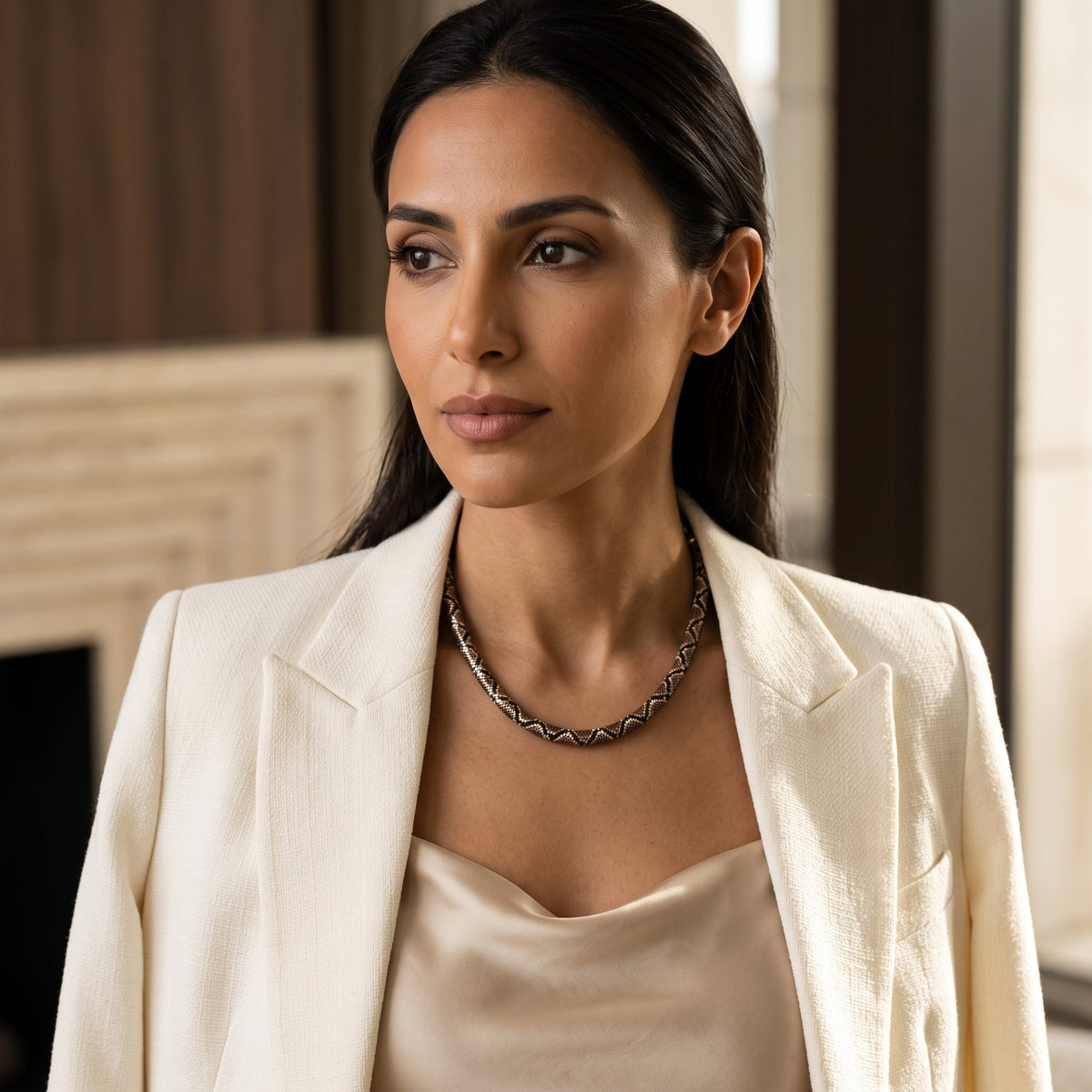 Serpent Statement Necklace