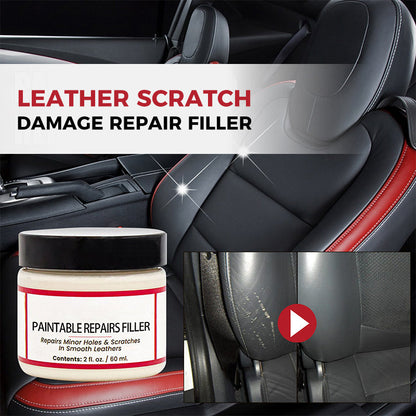 🧽Leather repair cream🚗 – fills deep scratches & cracks, restores smooth feel, safe for all leather types
