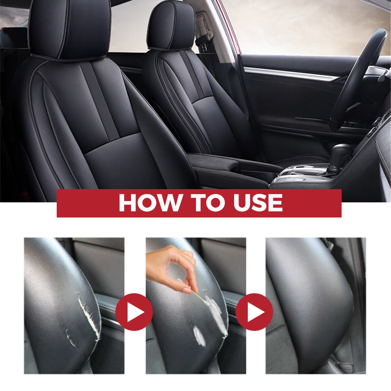 🧽Leather repair cream🚗 – fills deep scratches & cracks, restores smooth feel, safe for all leather types
