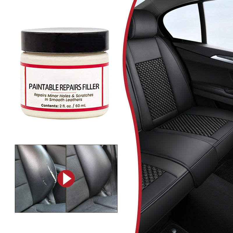 🧽Leather repair cream🚗 – fills deep scratches & cracks, restores smooth feel, safe for all leather types