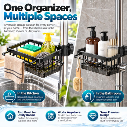 🎉Kitchen Sink Faucet Organizer！！！