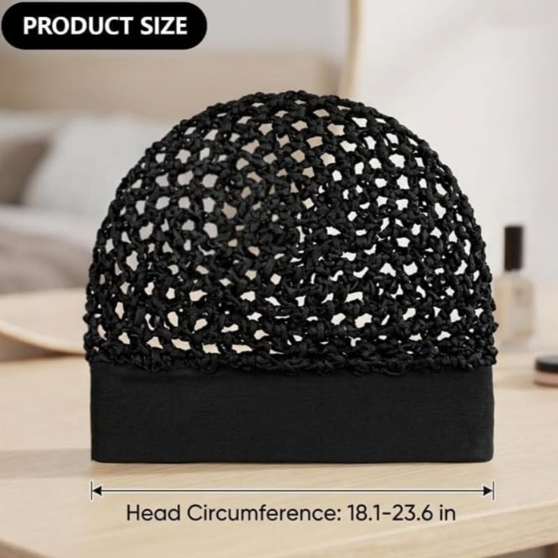 💖Hot 50% OFF🌹🌙 Stretchy Wide-Edge Sleeping Cap Set