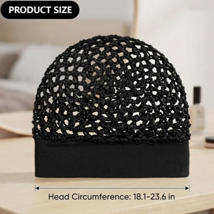 💖Hot 50% OFF🌹🌙 Stretchy Wide-Edge Sleeping Cap Set