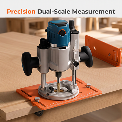 curveveramax.com Precision Wood Router Slotting Guide Bracket