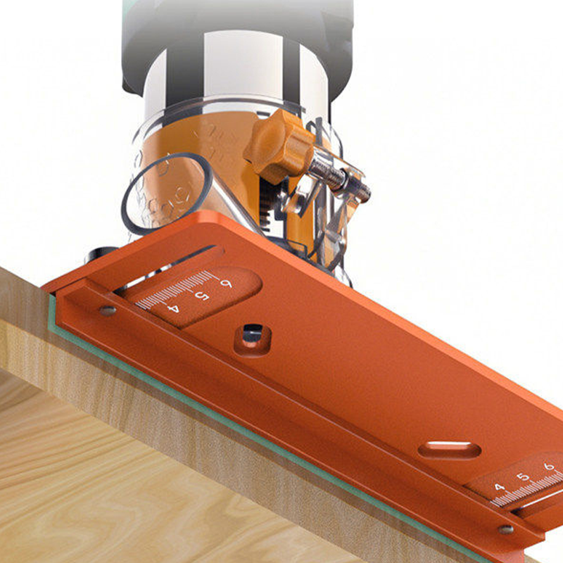 curveveramax.com Precision Wood Router Slotting Guide Bracket