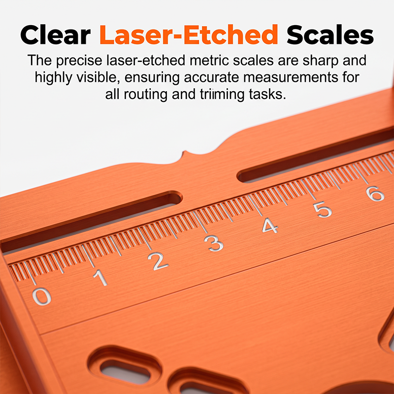 curveveramax.com Precision Wood Router Slotting Guide Bracket