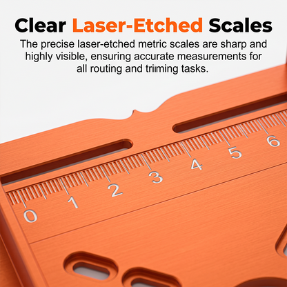 curveveramax.com Precision Wood Router Slotting Guide Bracket
