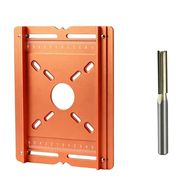 curveveramax.com Precision Wood Router Slotting Guide Bracket