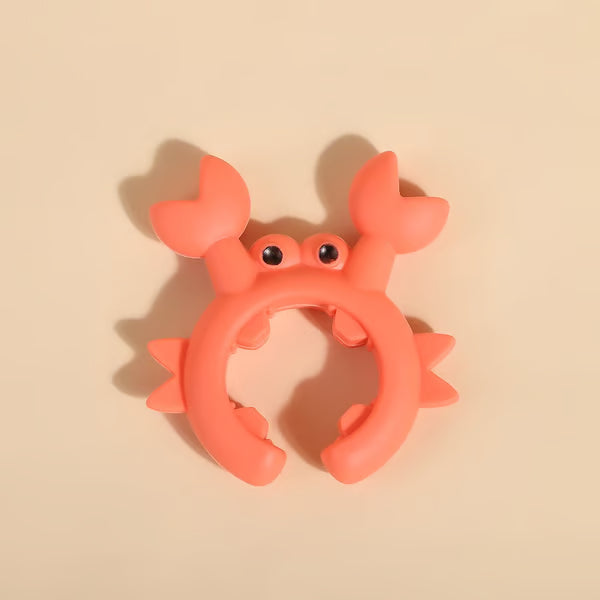 🦀 Cute Crab Silicone Utensil Holder and Pot Lid Lifter 🍲